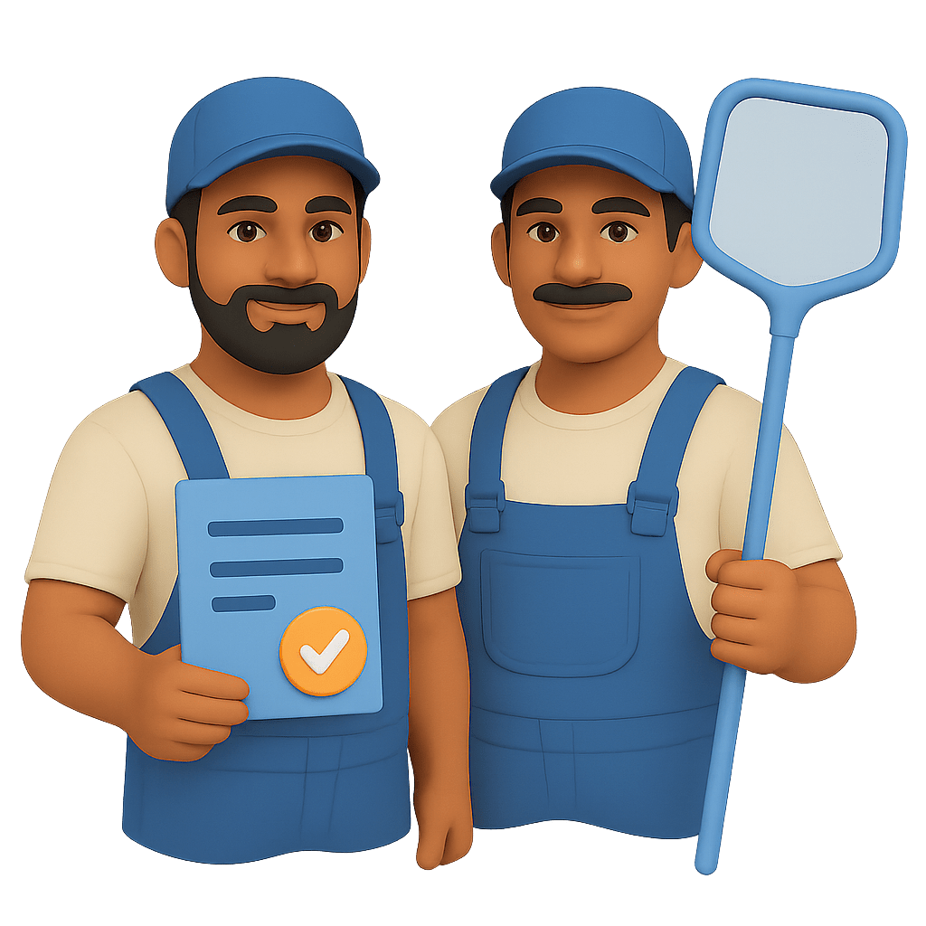 Certified & Experienced Technicians for pool cleaning