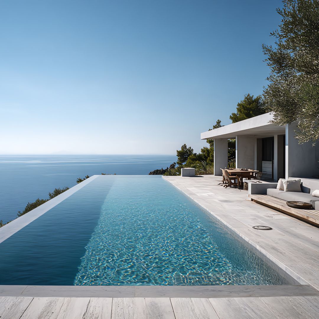 Infinity Pool Construction